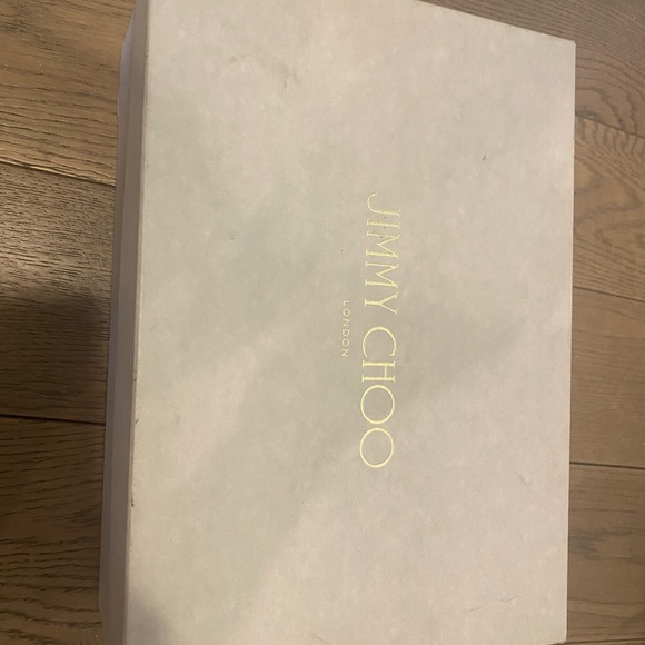 Jimmy Choo degrade coarse glitter fabric pump. Size 7 - Picture 8 of 8